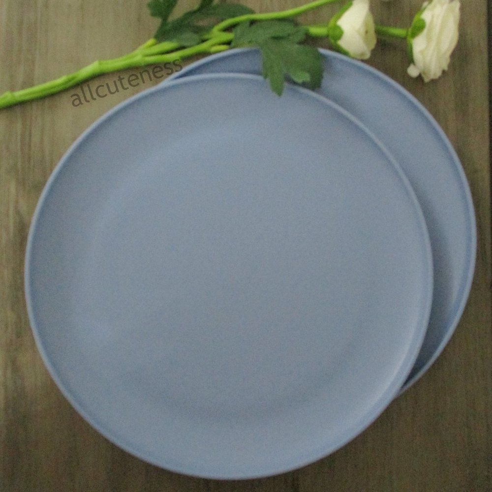 2 Mainstays Microwave Safe Plates